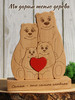 Фигурка семья, статуэтка для декора интерьера дома бренд Сибиряк wood продавец Продавец № 160594