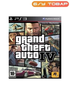 PS3 Grand Theft Auto IV (GTA 4) (английская версия)