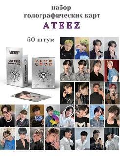 Карты кпоп голографические ATEEZ k-pop