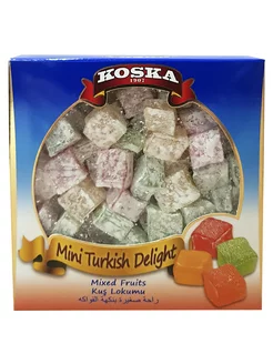 Рахат лукум микс фруктов, 250гр. Mini turkish delight