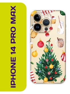 Новогодний чехол на iPhone 14 Pro Max